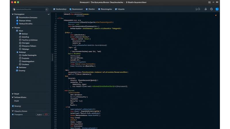 Screenshot of a well-organized API documentation portal with code examples in multiple languages (Python, JavaScript, Java) and search functionality.