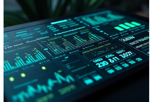 Sleek DeFi platform interface redesigned by Ignite Labs with enhanced charting and yield farming components.